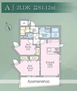 (仮称)阿佐谷南1丁目マンション【1階】の間取り