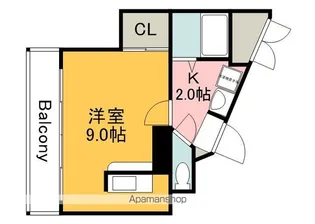 メイポールカニヤ【1階】の間取り