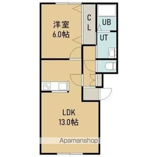 MAISON DE クレール【2階】の間取り