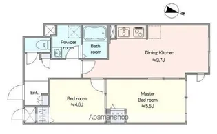 タスキSMART練馬【2階】の間取り