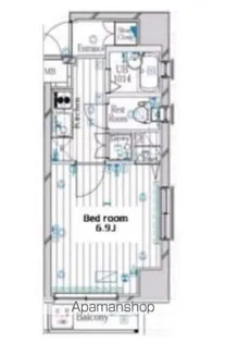 ル・リオン新宿落合【2階】の間取り