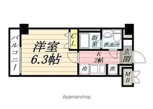 SHOKEN RESIDENCE 横浜生麦1【1階】の間取り