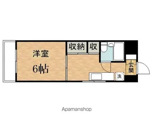 リバーサイド山王下【2階】の間取り