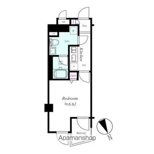 エル・ヴィエント・アース池袋【3階】の間取り