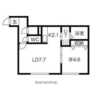 GMA【1階】の間取り
