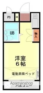メゾンなりき【204号室】の間取り