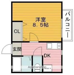 サニーフラット【3階】の間取り