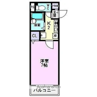 はあとTWO2002【2階】の間取り