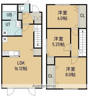 メゾン・ド・マーヴェラス【103号室】の間取り