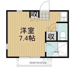 ボナール井草【201号室】の間取り