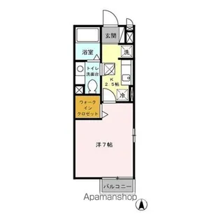 ヴィラ・グランメール【1階】の間取り