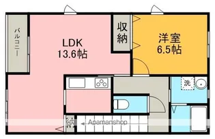 アンゼリカ【2階】の間取り