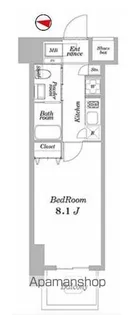 1Kの間取り画像