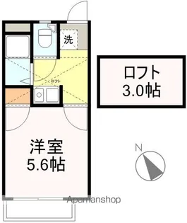 アップルハウス八木山弥生町【101号室】の間取り