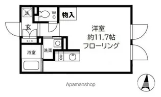 ALERO白山Ⅱ【2階】の間取り