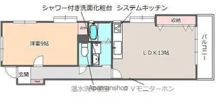 よもぎ台マンション【2階】の間取り