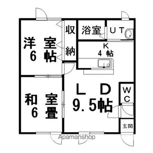 POLESTAR北條【2階】の間取り