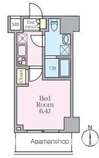 ALIVIS松戸【2階】の間取り