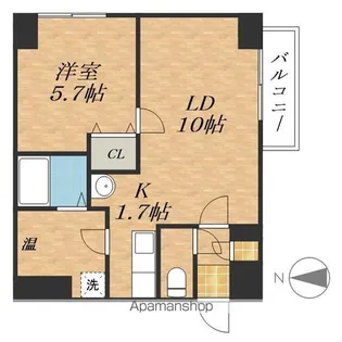 フォーレストインみなみ野②【4階】の間取り