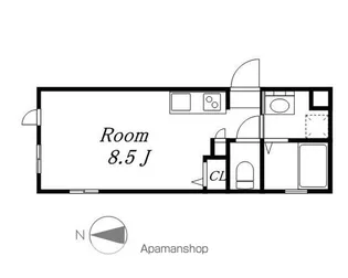 ノア名駅南【1階】の間取り