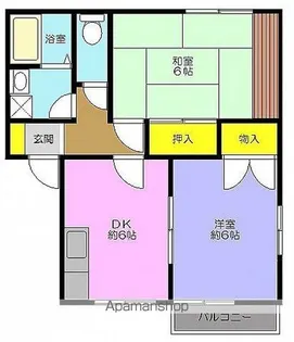 メゾン樹【2階】の間取り