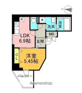 DAIWAグレイスメゾン亀戸【7階】の間取り