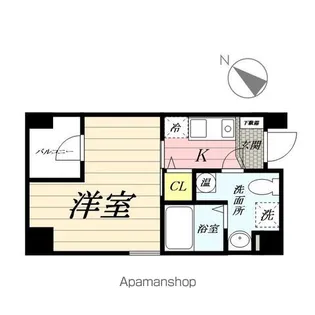 アランシア鶴見【2階】の間取り