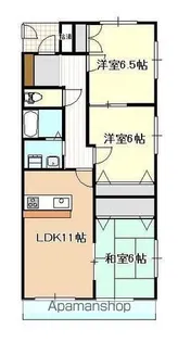 ローズマリー【3階】の間取り