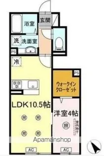 D−ROOM高良【1階】の間取り