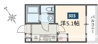 MELDIA保土ヶ谷Ⅱ【3階】の間取り