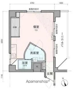 松岡ビル(大手町)【7階】の間取り