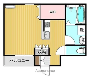 MT泉【103号室】の間取り