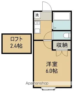 フリーダムヒル白鳥C棟【105号室】の間取り