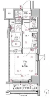 クレイシアIDZ北赤羽【8階】の間取り