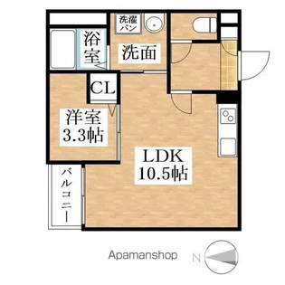 Jack shikataⅠ【1階】の間取り
