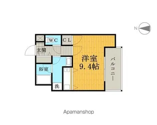 C.WING【1階】の間取り