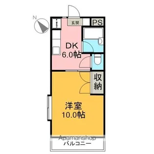 エクセレントM1【305号室】の間取り