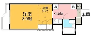 アルカディア相模原【4階】の間取り