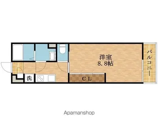 リブリ・アベリア【3階】の間取り