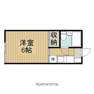 ヴィラ中野【1階】の間取り