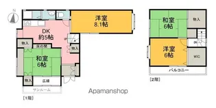 埼玉県狭山市大字水野【一戸建】の間取り