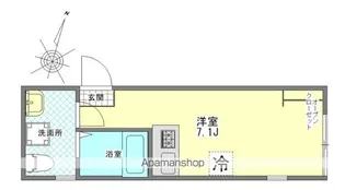 VIETA光が丘【104号室】の間取り