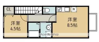 FJ小田原【2階】の間取り