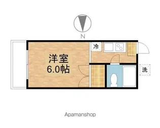 パールハイツ【202号室】の間取り