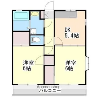 コンフォートTⅢ【2階】の間取り