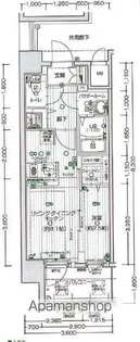 エスリード ザ・レガリア新栄ALTAIER【9階】の間取り