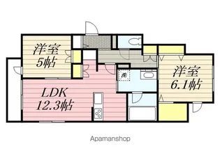 NAKASU【1階】の間取り