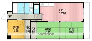 ハイツ東豊台【2階】の間取り