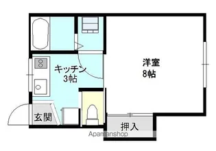 ヴェルデ城南【1階】の間取り
