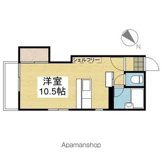 メゾンドNANKAI Ⅱ【301.号室】の間取り